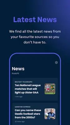 Gaelsport - GAA, LGFA, Camogie android App screenshot 10